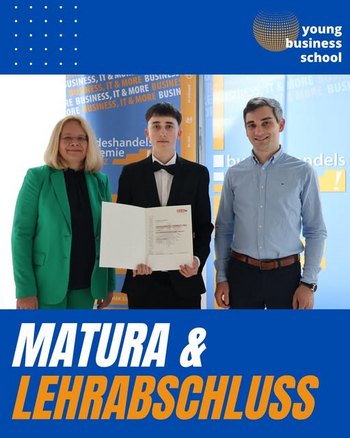 Doppelerfolg für Maurice Gschiel: Matura & Lehrabschluss